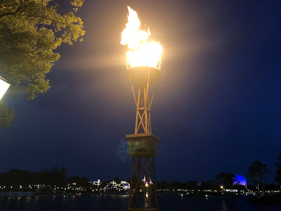 World Showcase torch