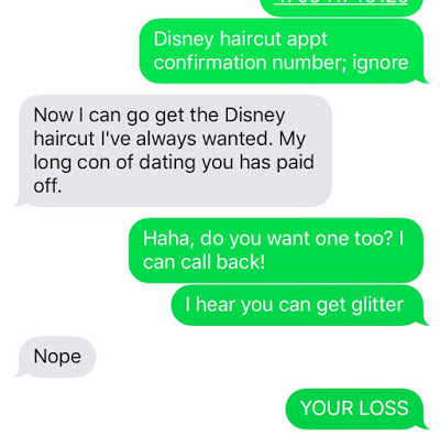 Disney hair cut
