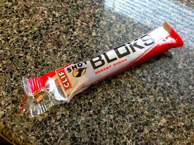 Running fuel Clif Shot Bloks