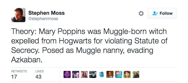 Mary Poppins vs Harry Potter