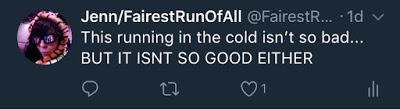 Cold running