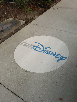 All Star Resort sidewalk runDisney decal