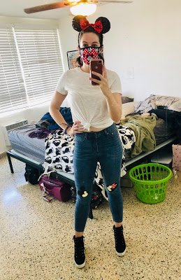 Me in Mickey jeans