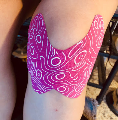 OK tape works great for running
