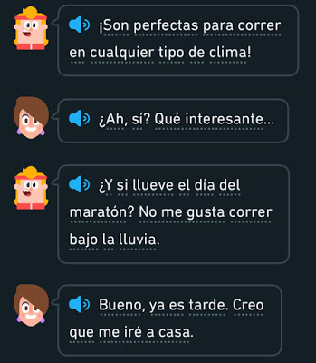 DuoLingo Spanish running story