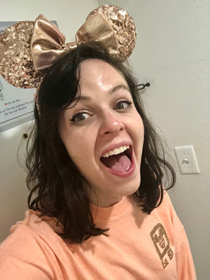 Rose gold Minnie Ears