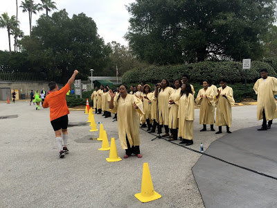 Gospel choir at WDW Marathon