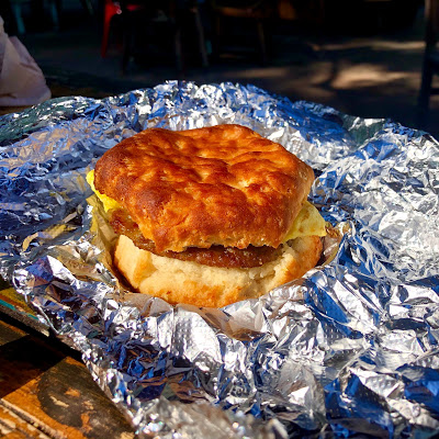 DAK sausage biscuit