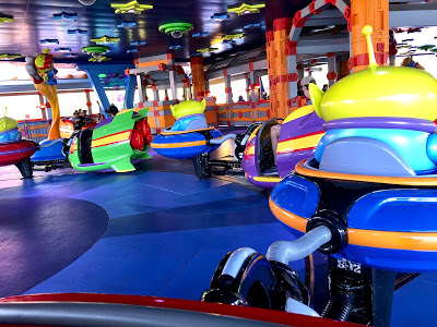 Alien Swirling Saucers