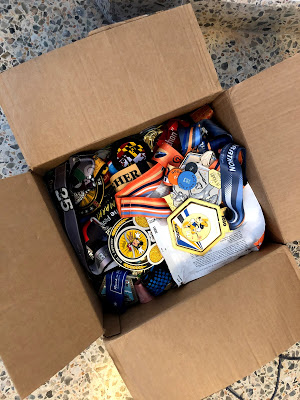 Medals in a box