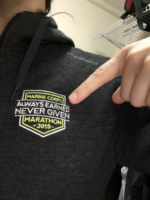 Marine Corps Marathon hoodie