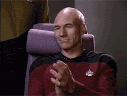 Picard applause