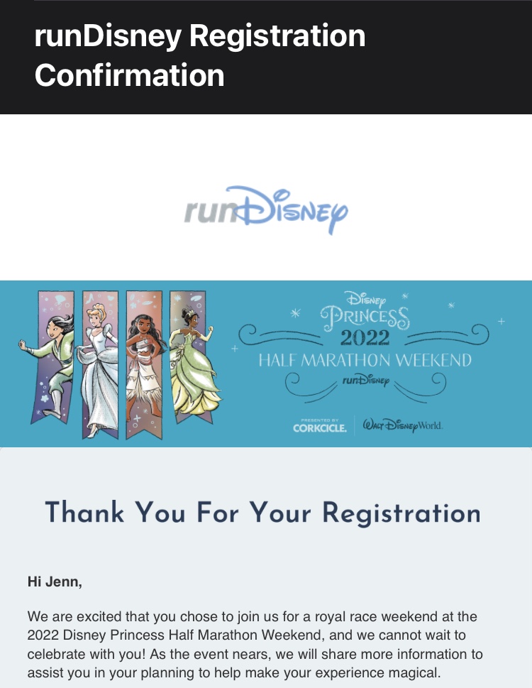 runDisney Princess Half Marathon