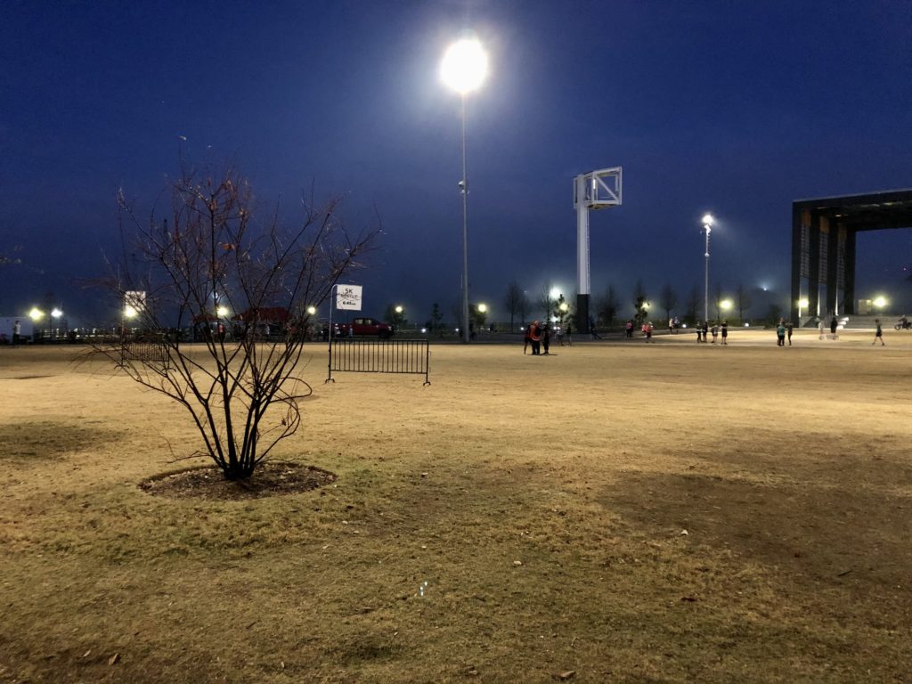 Wilmington Historic Half Marathon staging area