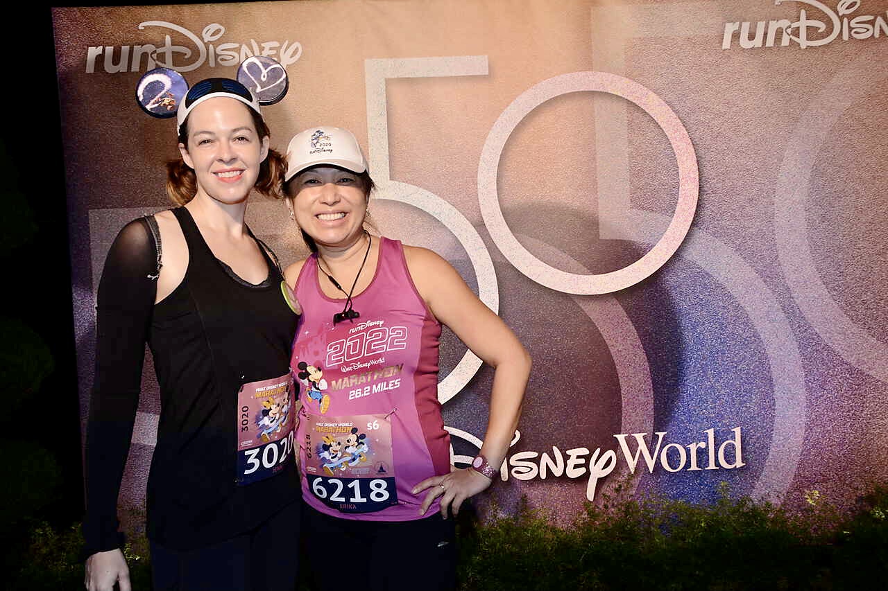 Before the Walt Disney World Marathon