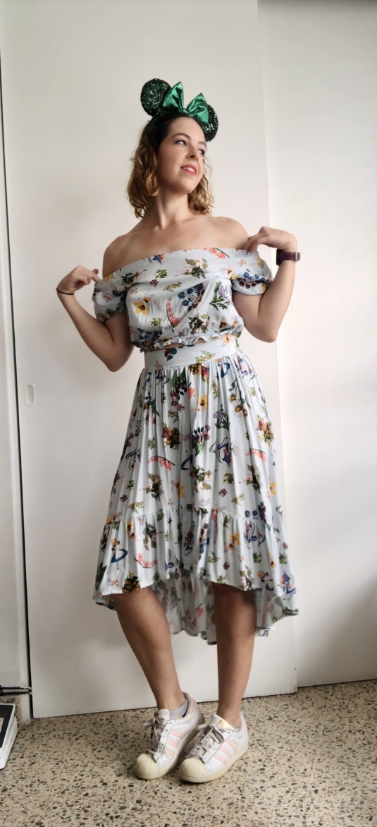 WDW wardrobe: Alice Mary Blair flowers