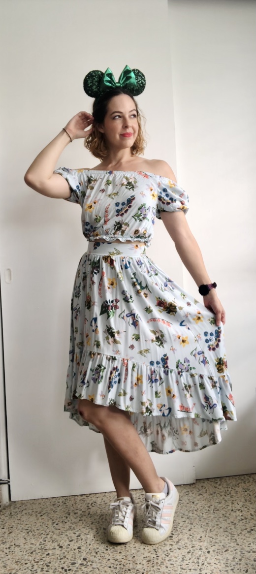 WDW wardrobe: Alice Mary Blair flowers