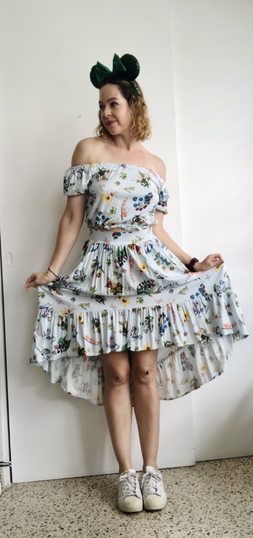 WDW wardrobe: Alice Mary Blair flowers