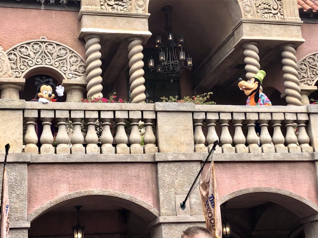 Goofy and Max at Tower of Terror
