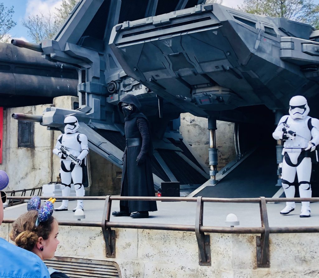 Batuu - Kylo Ren and Stormtroopers