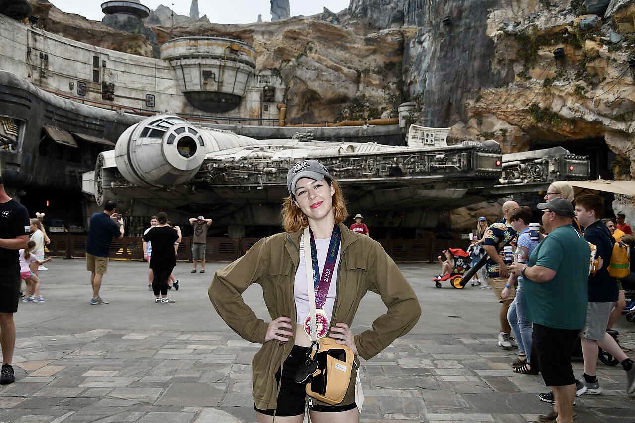 WDW trip report - Millennium Falcon photo op