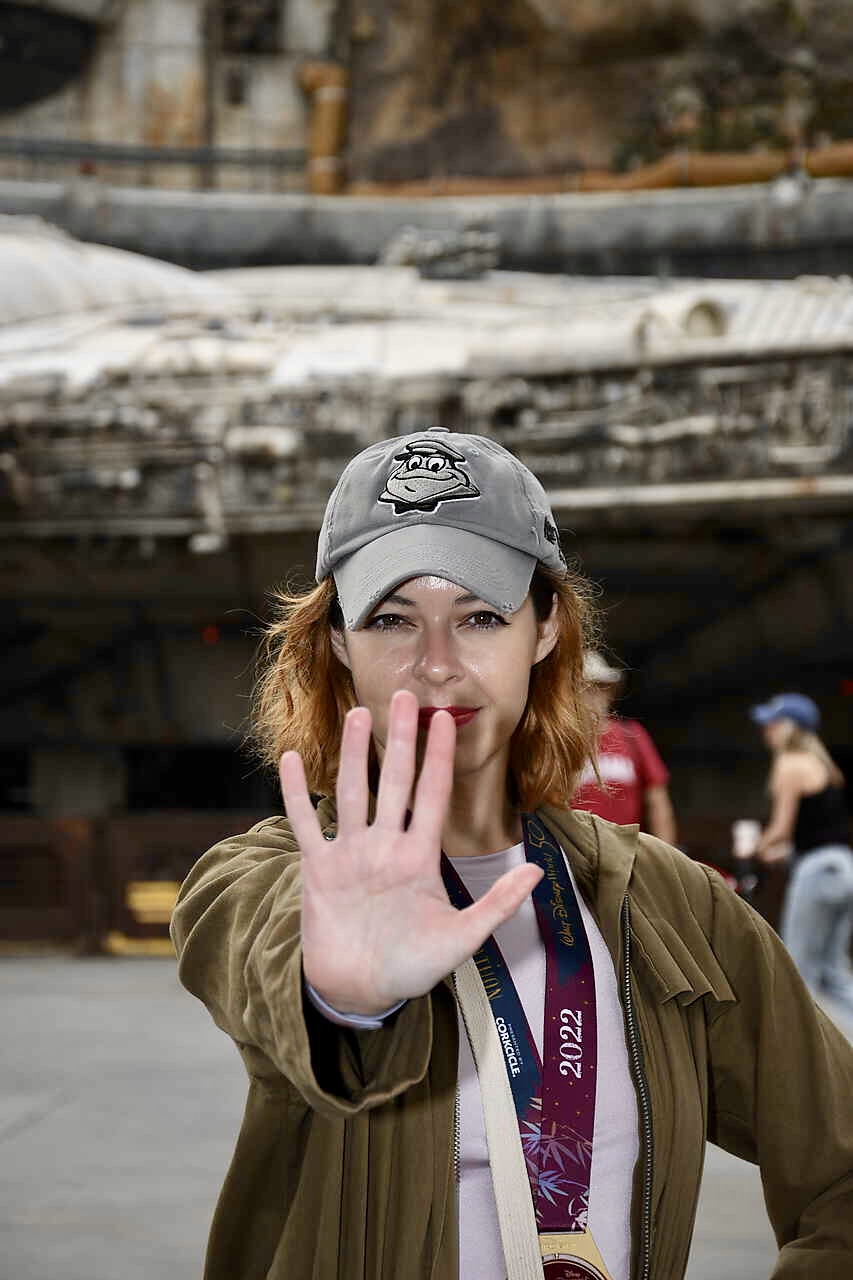 WDW trip report - Millennium Falcon photo op