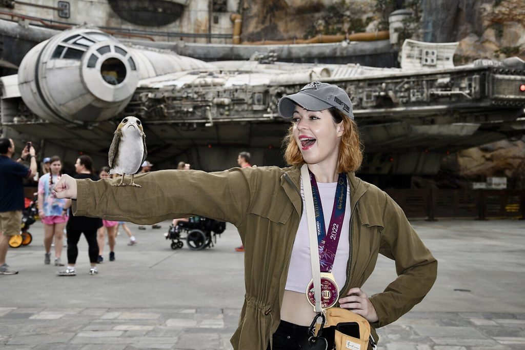 WDW trip report - Millennium Falcon photo op