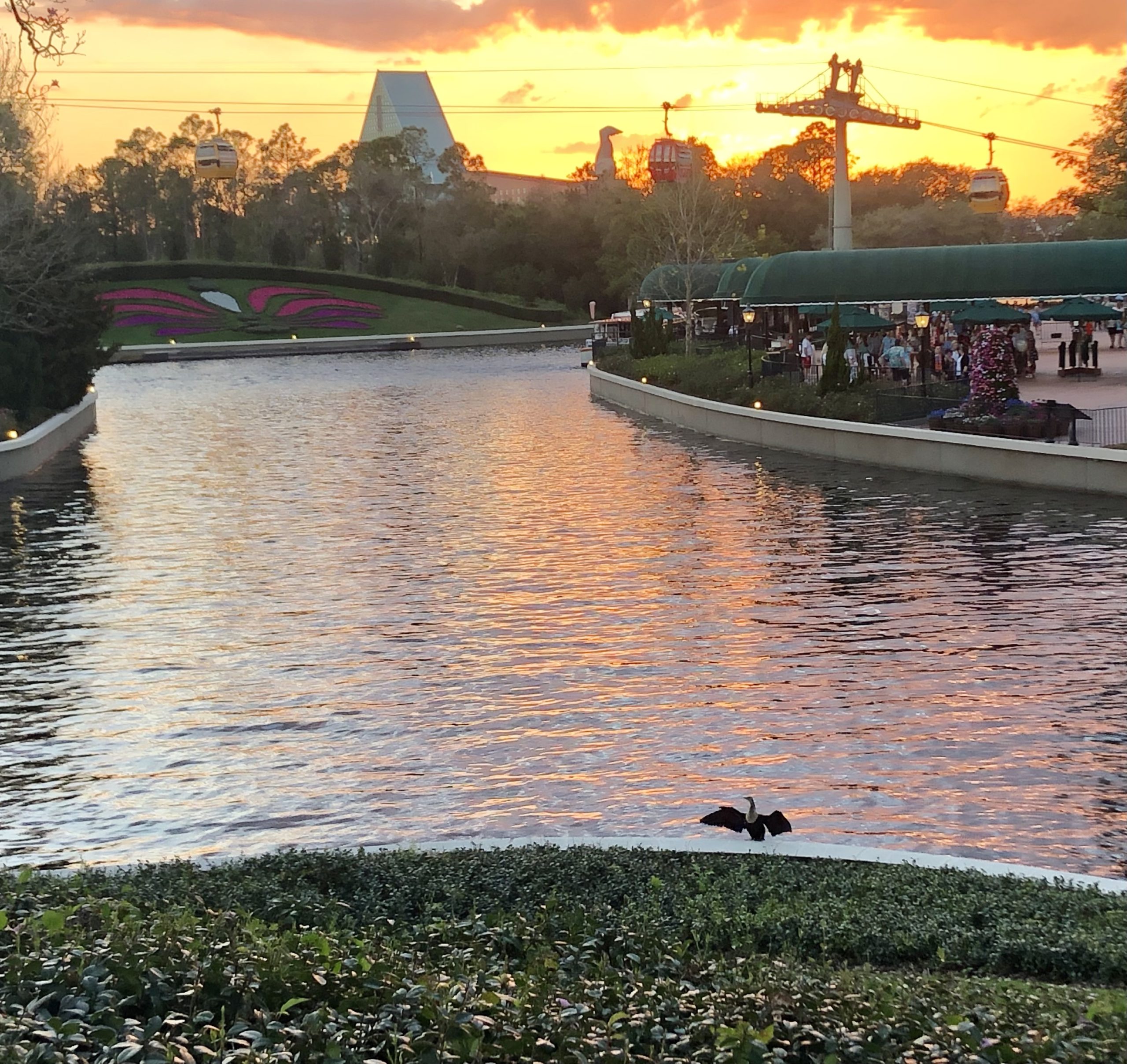 International Gateway at sunset