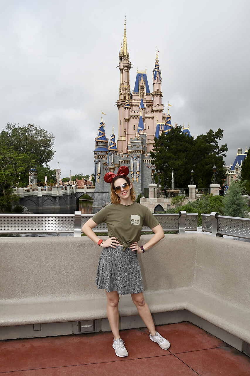 WDW trip report - Cinderella Castle from Tomorrowland