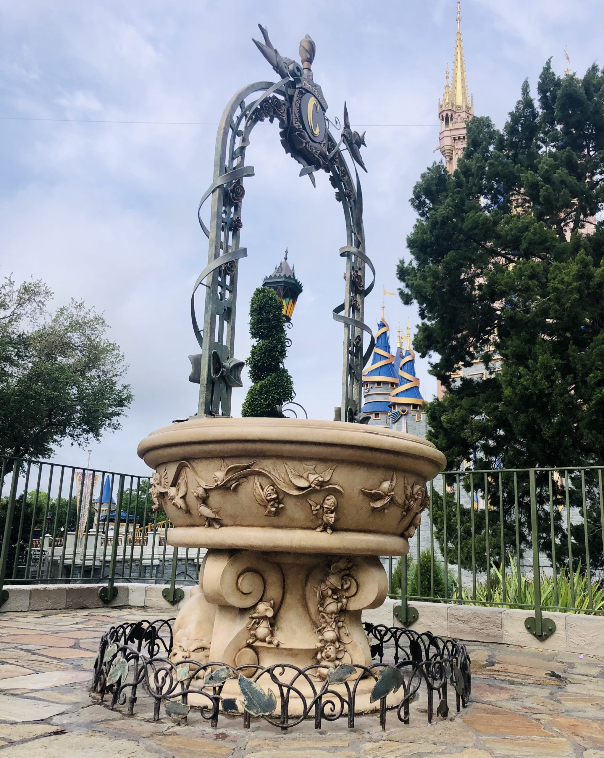 Cinderella Wishing Well