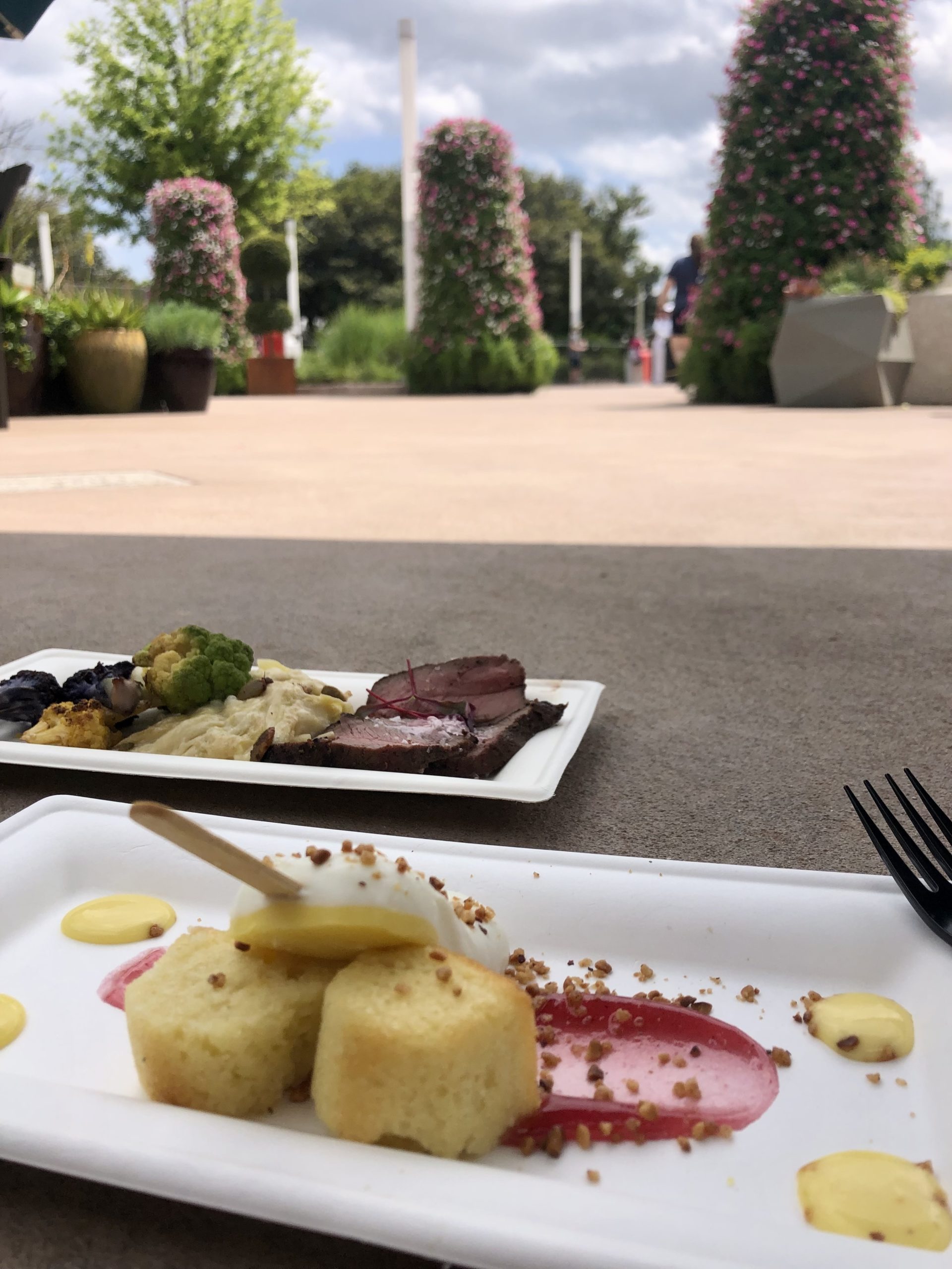 Epcot Flower & Garden Festival - Bison & Goat Cheese Creamsicle