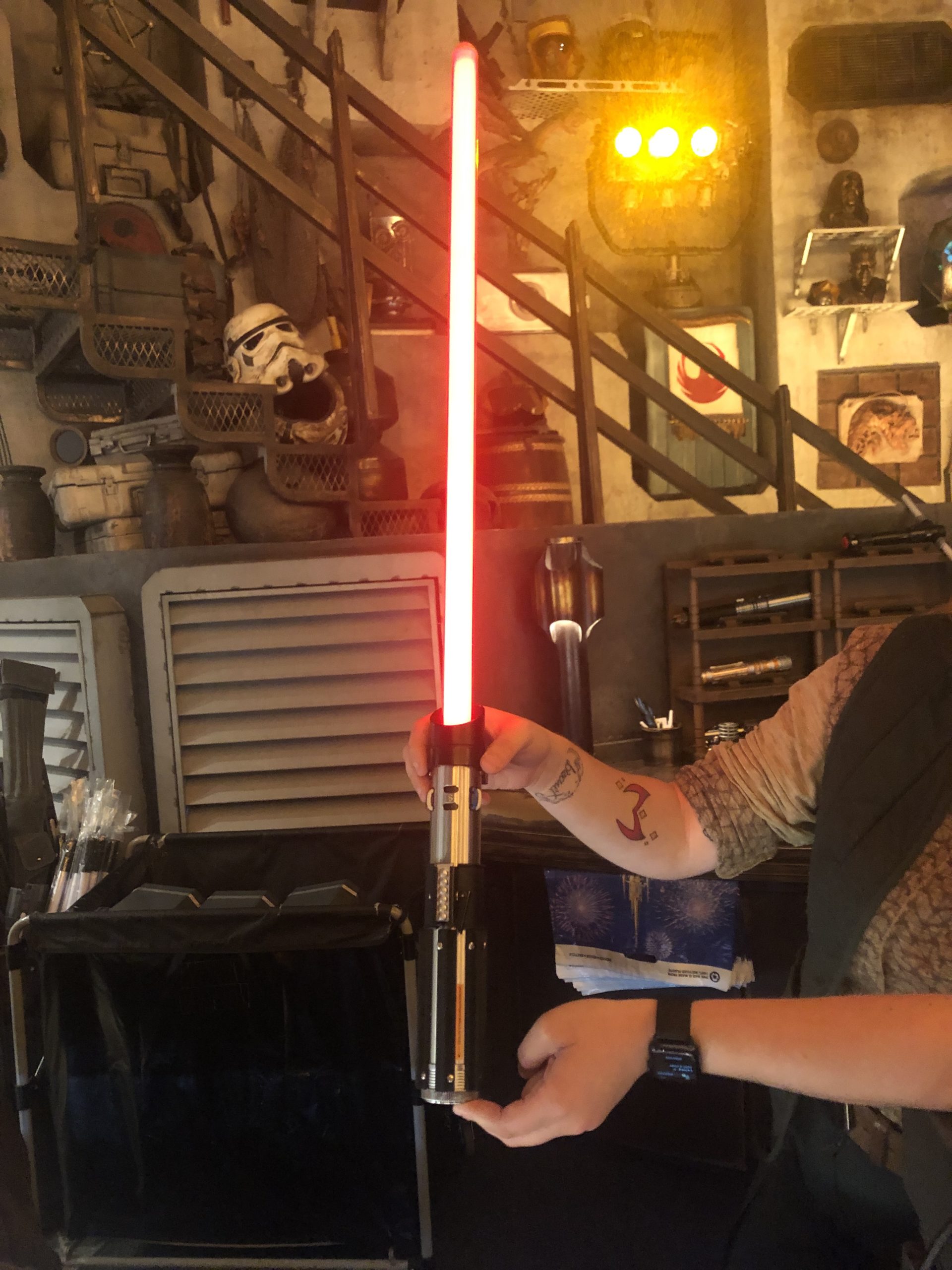 WDW trip report - lightsaber