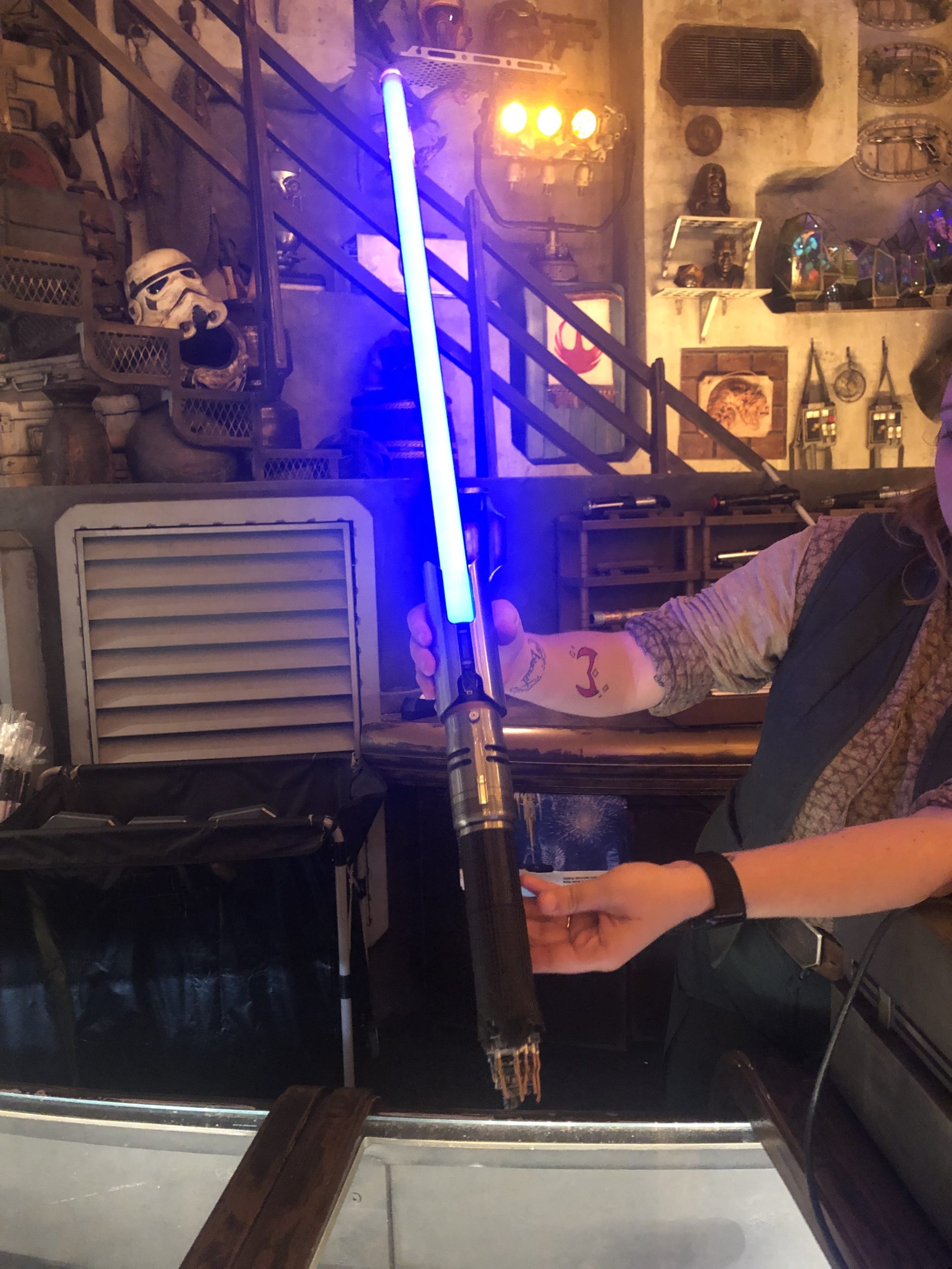 WDW trip report - lightsaber