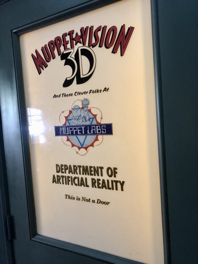 WDW trip report - MuppetVision 3D