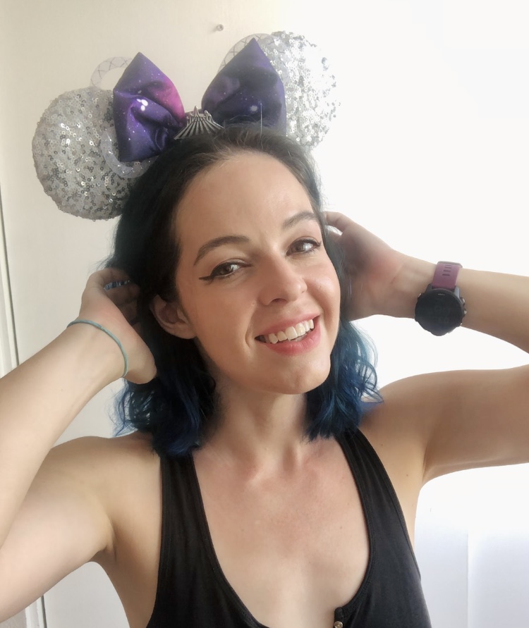 Space Mountain Minnie Ears Selfie