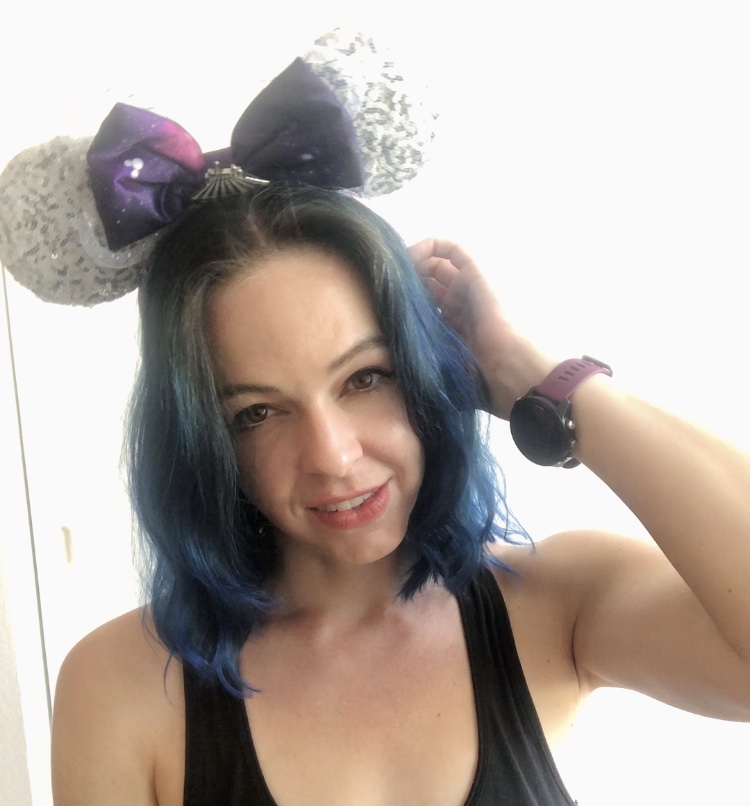Space Mountain Minnie Ears Selfie