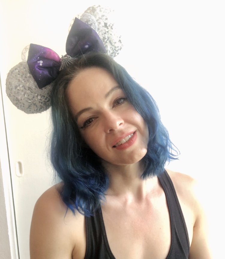 Space Mountain Minnie Ears Selfie