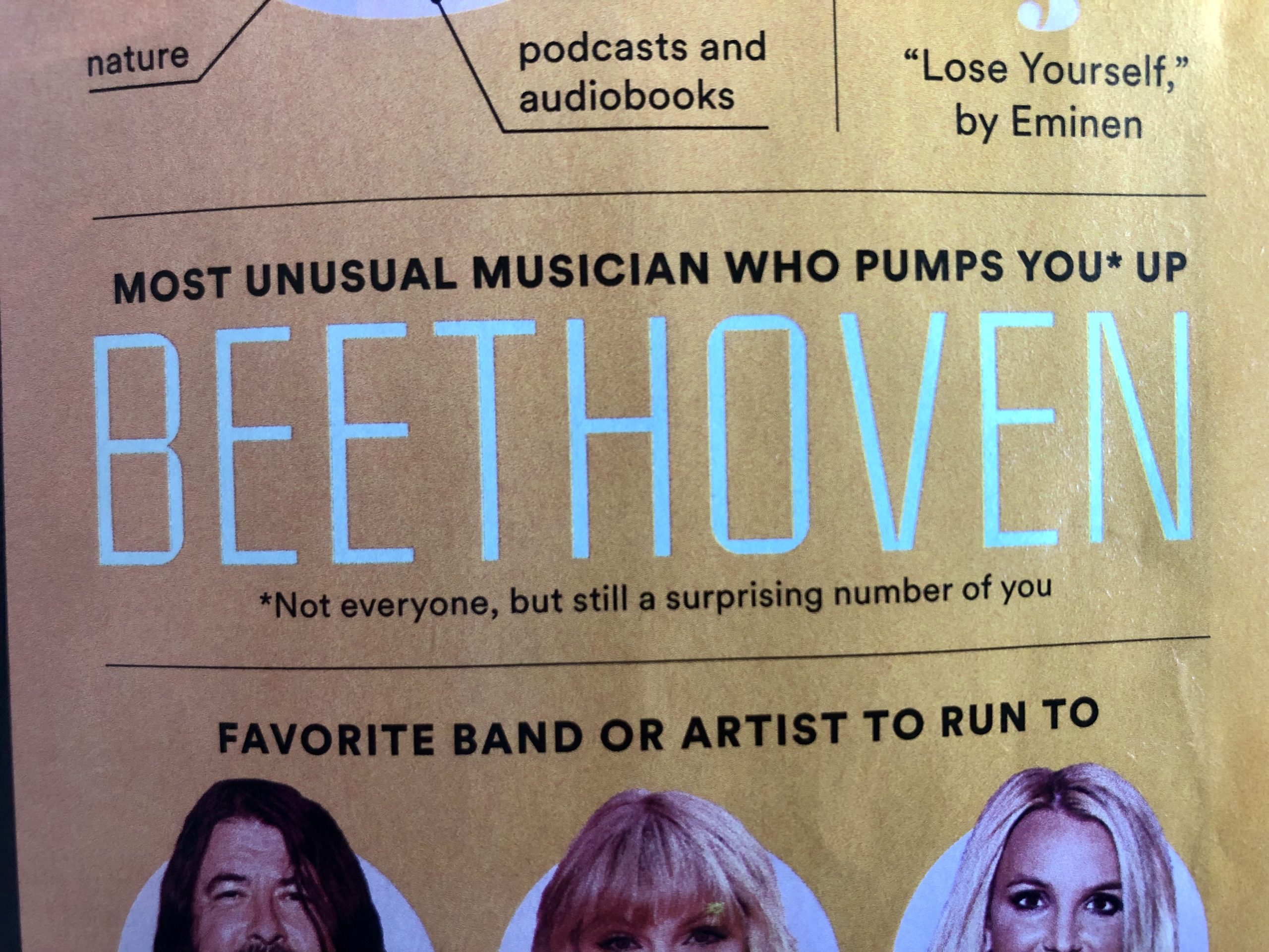 Runner's World is surprised by classical music