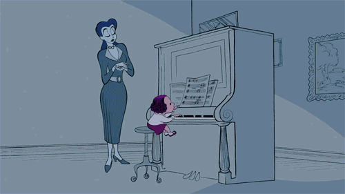 Rhapsody in Blue piano scene in Fantasia 2000