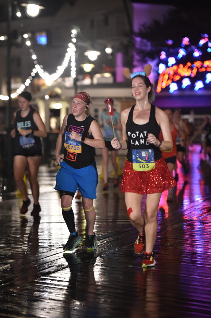 Wine & Dine Half Marathon - boardwalk