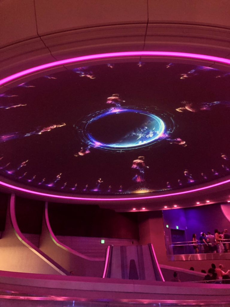 WDW Trip Report - Cosmic Rewind preshow