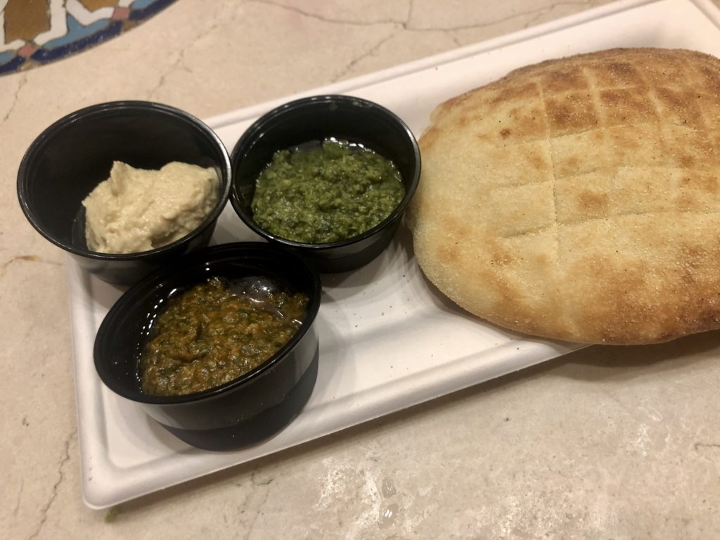 WDW Trip Report - Epcot Food & Wine Festival Morocco bread