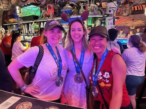 WDW Trip Report - group at Oga's Cantina