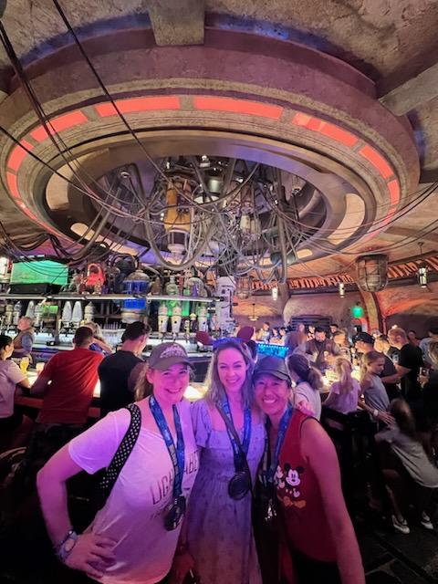 WDW Trip Report - group at Oga's Cantina