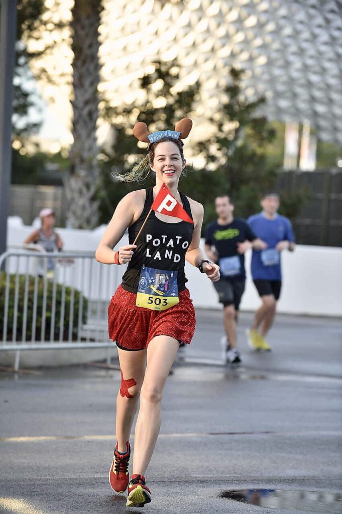 Wine & Dine Half Marathon - Finish line