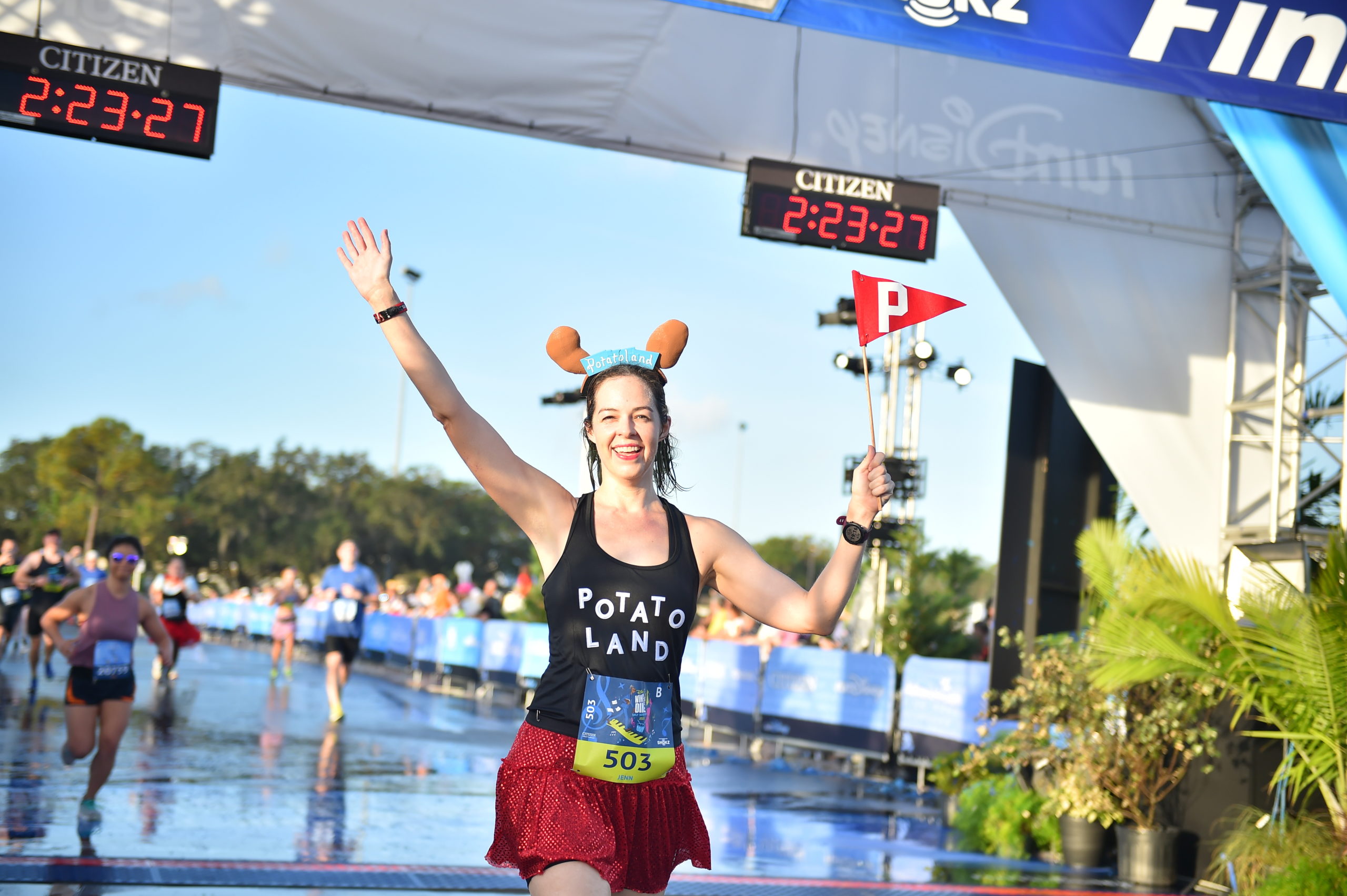 runDisney finish line