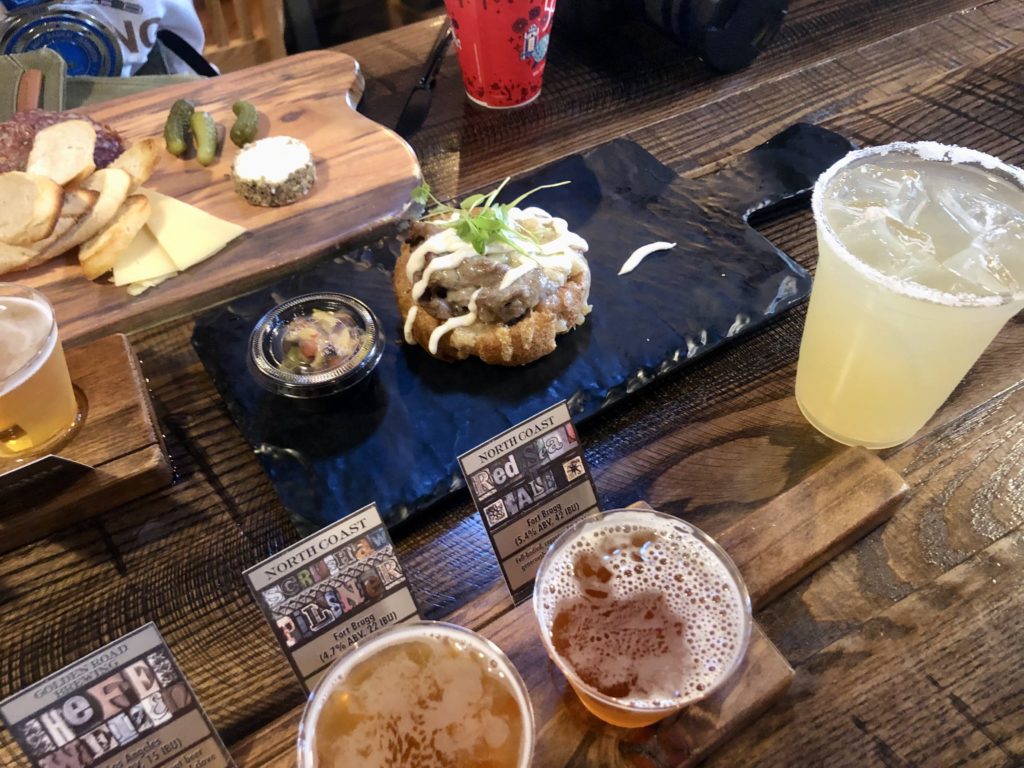 WDW trip report: Baseline Taphouse steak puff