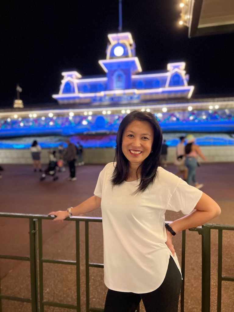 Erika at the Magic Kingdom