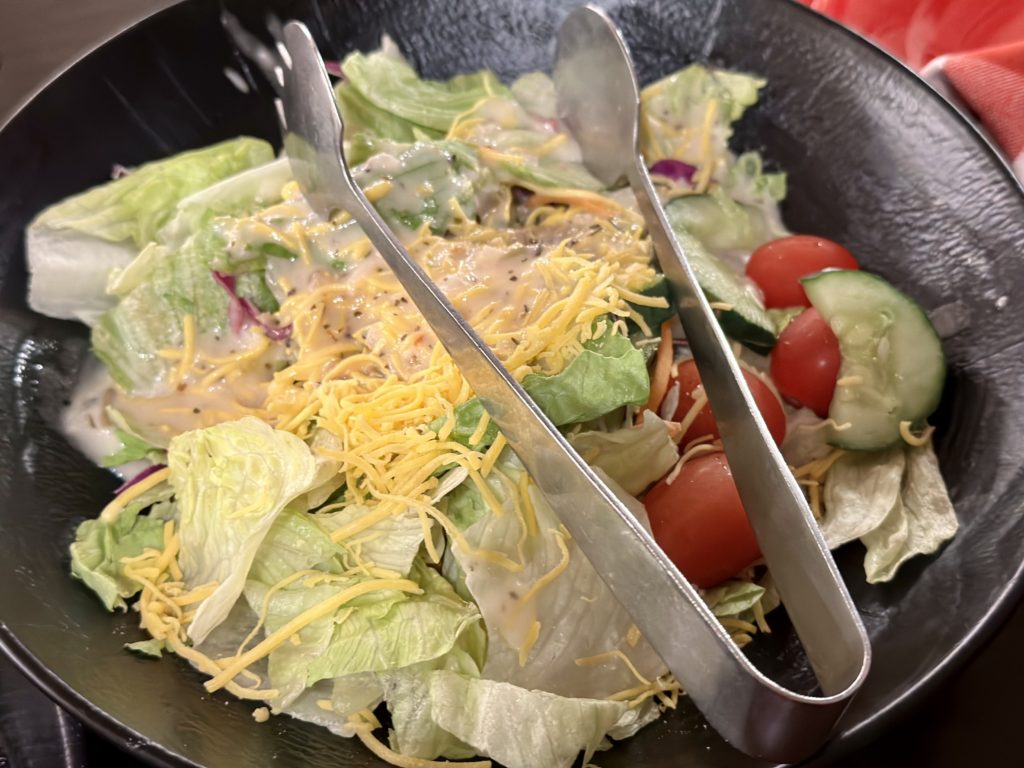 Hoop de Doo Revue trip report - salad