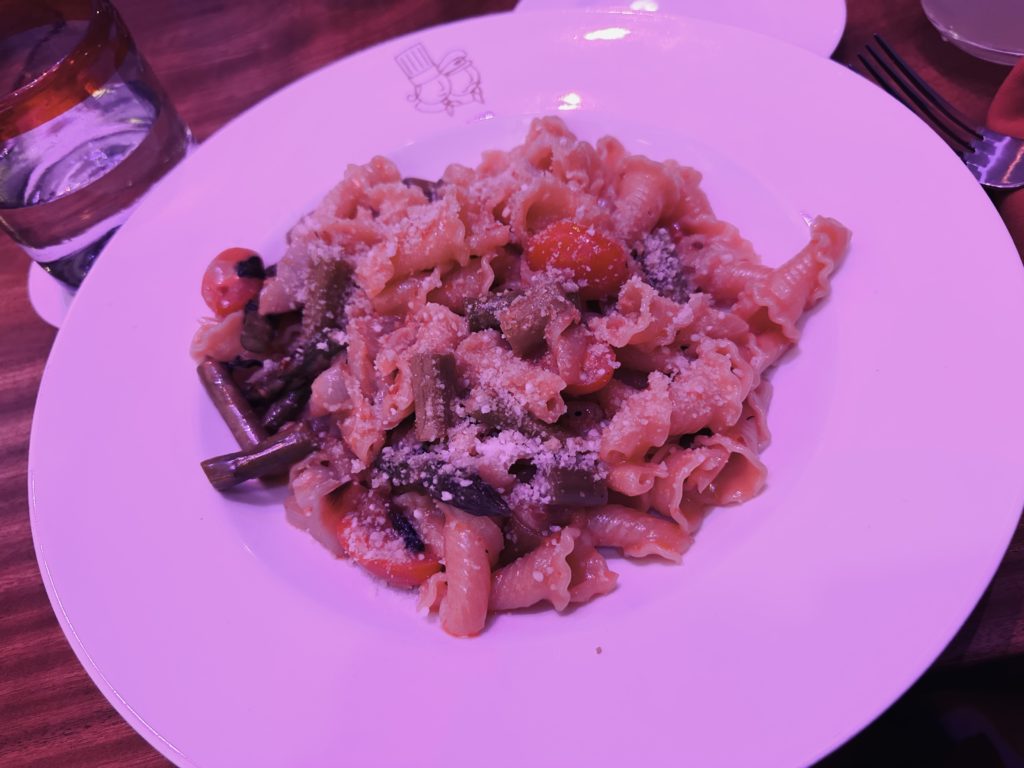 WDW trip report - Maria and Enzo's pasta